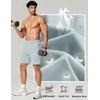 image:imageCOOFANDY Mens Athletic Running Shorts 7 9 Lightweight Quick Dry Drawstring Mesh Gym Shorts with Zipper PocketsLodenfrost