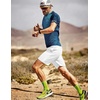 image:imageCOOFANDY Mens Athletic Running Shorts 7 9 Lightweight Quick Dry Drawstring Mesh Gym Shorts with Zipper PocketsWhite