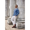 image:imageCOOFANDY Mens Cardigan Sweater Long Sleeve Lightweight Casual V Neck Button Down Knitted Sweater with PocketsBlue