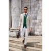 image:imageCOOFANDY Mens Cardigan Sweater Long Sleeve Lightweight Casual V Neck Button Down Knitted Sweater with PocketsDark Green