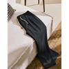 image:imageCOOFANDY Mens Casual Chino Pants Relaxed Fit Drawstring Elastic Waist Lightweight Pant Twill Pleated TrousersBlack