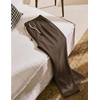 image:imageCOOFANDY Mens Casual Chino Pants Relaxed Fit Drawstring Elastic Waist Lightweight Pant Twill Pleated TrousersBrown