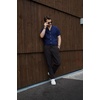 image:imageCOOFANDY Mens Casual Cotton Pants Regular Fit Elastic Waist Drawstring Twill Pants Straight Leg Chino PantsBlack