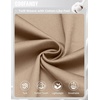 image:imageCOOFANDY Mens Casual Pants Drawstring Elastic Waist Chino Pants Straight Leg Slacks Cotton Twill Trousers with PocketsCamel