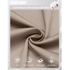 image:imageCOOFANDY Mens Casual Pants Drawstring Elastic Waist Chino Pants Straight Leg Slacks Cotton Twill Trousers with PocketsLight Khaki