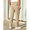 image:imageCOOFANDY Mens Casual Pants Elastic Waist Chino Pants Lightweight Drawstring Pants with PocketsAkhaki