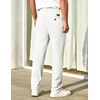 image:imageCOOFANDY Mens Casual Pants Elastic Waist Chino Pants Lightweight Drawstring Pants with PocketsWhite