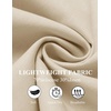 image:imageCOOFANDY Mens Casual Pants Linen Capri Harem Pants Loose Fit Baggy Pants Lightweight Beach Yoga TrousersBeige