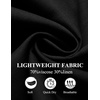 image:imageCOOFANDY Mens Casual Pants Linen Capri Harem Pants Loose Fit Baggy Pants Lightweight Beach Yoga TrousersBlack