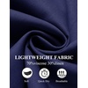 image:imageCOOFANDY Mens Casual Pants Linen Capri Harem Pants Loose Fit Baggy Pants Lightweight Beach Yoga TrousersNavy Blue