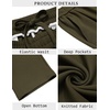 image:imageCOOFANDY Mens Casual Sweatpants Open Bottom Lounge Pants Lightweight Baggy Workout Yoga Track PantsArmy Green