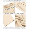 image:imageCOOFANDY Mens Casual Sweatpants Open Bottom Lounge Pants Lightweight Baggy Workout Yoga Track PantsBeige