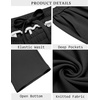 image:imageCOOFANDY Mens Casual Sweatpants Open Bottom Lounge Pants Lightweight Baggy Workout Yoga Track PantsBlack