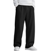image:imageCOOFANDY Mens Casual Sweatpants Open Bottom Lounge Pants Lightweight Baggy Workout Yoga Track PantsBlack
