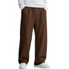 image:imageCOOFANDY Mens Casual Sweatpants Open Bottom Lounge Pants Lightweight Baggy Workout Yoga Track PantsBrown