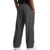 image:imageCOOFANDY Mens Casual Sweatpants Open Bottom Lounge Pants Lightweight Baggy Workout Yoga Track PantsDark Grey