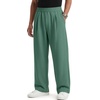 image:imageCOOFANDY Mens Casual Sweatpants Open Bottom Lounge Pants Lightweight Baggy Workout Yoga Track PantsGreen