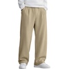 image:imageCOOFANDY Mens Casual Sweatpants Open Bottom Lounge Pants Lightweight Baggy Workout Yoga Track PantsKhaki