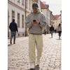 image:imageCOOFANDY Mens Casual Sweatpants Open Bottom Lounge Pants Lightweight Baggy Workout Yoga Track PantsKhaki