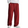 image:imageCOOFANDY Mens Casual Sweatpants Open Bottom Lounge Pants Lightweight Baggy Workout Yoga Track PantsRed