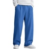 image:imageCOOFANDY Mens Casual Sweatpants Open Bottom Lounge Pants Lightweight Baggy Workout Yoga Track PantsRoyal Blue