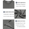 image:imageCOOFANDY Mens Casual TShirts Short Sleeve Crewneck Pullover Classic Knit Tee ShirtsDark Grey