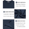 image:imageCOOFANDY Mens Casual TShirts Short Sleeve Crewneck Pullover Classic Knit Tee ShirtsNavy Blue