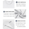 image:imageCOOFANDY Mens Casual TShirts Short Sleeve Crewneck Pullover Classic Knit Tee ShirtsWhite