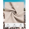 image:imageCOOFANDY Mens Cotton Linen Pants Casual Drawstring Summer Beach Pants Lightweight Linen Dress TrousersLinen Khaki