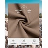 image:imageCOOFANDY Mens Cotton Linen Pants Casual Drawstring Summer Beach Pants Lightweight Linen Dress TrousersNomad