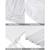image:imageCOOFANDY Mens Cotton Linen Pants Casual Harem Pants Elastic Waist Beach Boho Yoga Trousers1white