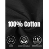 image:imageCOOFANDY Mens Cotton Linen Pants Casual Harem Pants Elastic Waist Beach Boho Yoga TrousersBlack