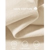 image:imageCOOFANDY Mens Cotton Linen Pants Lightweight Casual Linen Dress Pants Drawstring Summer Beach TrousersCream