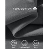 image:imageCOOFANDY Mens Cotton Linen Pants Lightweight Casual Linen Dress Pants Drawstring Summer Beach TrousersDark Grey
