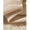 image:imageCOOFANDY Mens Cotton Linen Pants Lightweight Casual Linen Dress Pants Drawstring Summer Beach TrousersKhaki