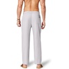 image:imageCOOFANDY Mens Cotton Linen Pants Relaxed Fit Casual Drawstring Dress Pants Beach Summer Lightweight TrousersLight Grey