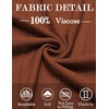 image:imageCOOFANDY Mens Crew Neck Sweater Long Sleeve Ribbed Knit Dress Sweaters Casual Slim Fit PulloverCaramel