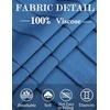 image:imageCOOFANDY Mens Crew Neck Sweater Long Sleeve Ribbed Knit Dress Sweaters Casual Slim Fit PulloverDark Blue