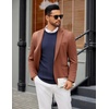 image:imageCOOFANDY Mens Crew Neck Sweater Long Sleeve Ribbed Knit Dress Sweaters Casual Slim Fit PulloverNavy Blue
