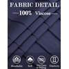 image:imageCOOFANDY Mens Crew Neck Sweater Long Sleeve Ribbed Knit Dress Sweaters Casual Slim Fit PulloverNavy Blue