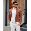 image:imageCOOFANDY Mens Crew Neck Sweater Long Sleeve Ribbed Knit Dress Sweaters Casual Slim Fit PulloverWhite