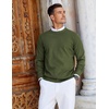 image:imageCOOFANDY Mens Crew Neck Sweaters Long Sleeve Lightweight Knit Dress Pullover SweatersArmy Green