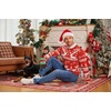 image:imageCOOFANDY Mens Crewneck Sweaters Long Sleeve Dress Knit Sweater Lightweight Slim Fit Pullover SweatersChristmas Red