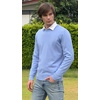 image:imageCOOFANDY Mens Crewneck Sweaters Long Sleeve Dress Knit Sweater Lightweight Slim Fit Pullover SweatersEthereal Blue