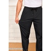 image:imageCOOFANDY Mens Drawstring Casual Pants Cotton Twill Elastic Waist Chino PantsBlack