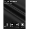 image:imageCOOFANDY Mens Drawstring Casual Pants Cotton Twill Elastic Waist Chino PantsBlack
