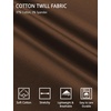 image:imageCOOFANDY Mens Drawstring Casual Pants Cotton Twill Elastic Waist Chino PantsBrown