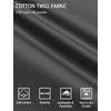 image:imageCOOFANDY Mens Drawstring Casual Pants Cotton Twill Elastic Waist Chino PantsDark Grey