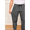 image:imageCOOFANDY Mens Drawstring Casual Pants Cotton Twill Elastic Waist Chino PantsDark Grey