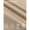 image:imageCOOFANDY Mens Drawstring Casual Pants Cotton Twill Elastic Waist Chino PantsKhaki